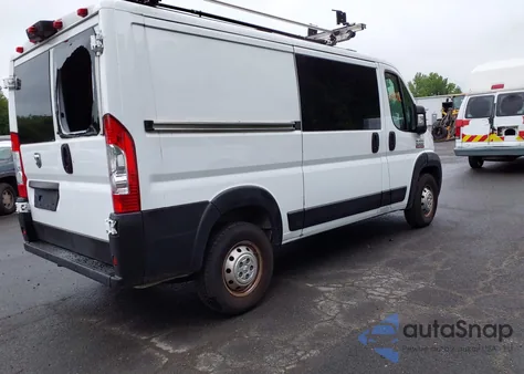 2021 Ram Promaster 1500 Low Roof 136 Wb из США, поврежденный, VIN 3C6LRVAG4ME500386